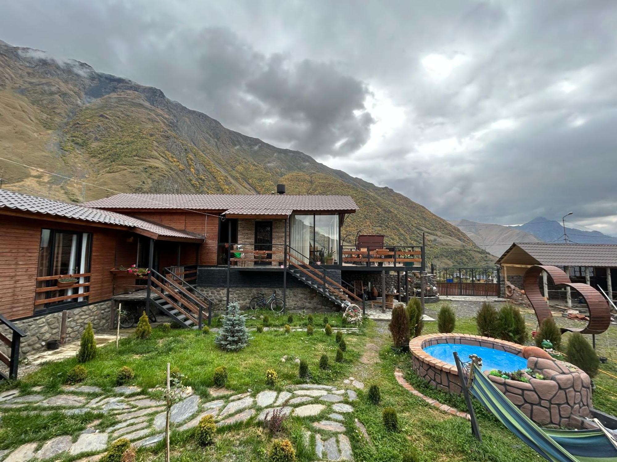 Panorama Cottages Kazbegi Exterior foto