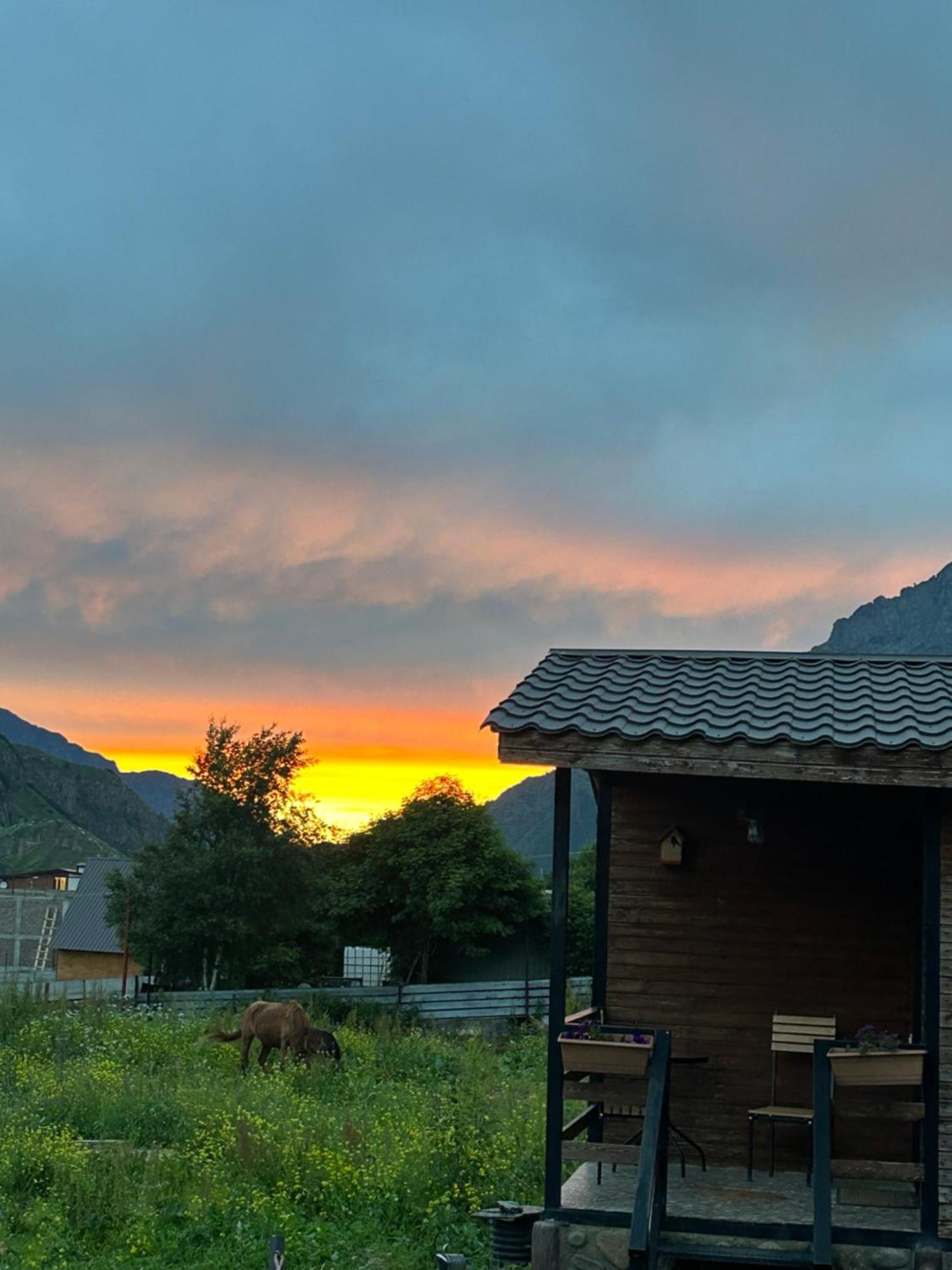 Panorama Cottages Kazbegi Exterior foto